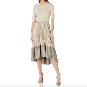 CLUB MONACO PLEATED T-SHIRT DRESS Brand New, With Tags, Size 6